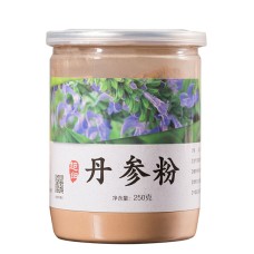 Organic Wild Danshen Dan Shen Root Powder Salvia Miltiorrhiza Red Sage Herb